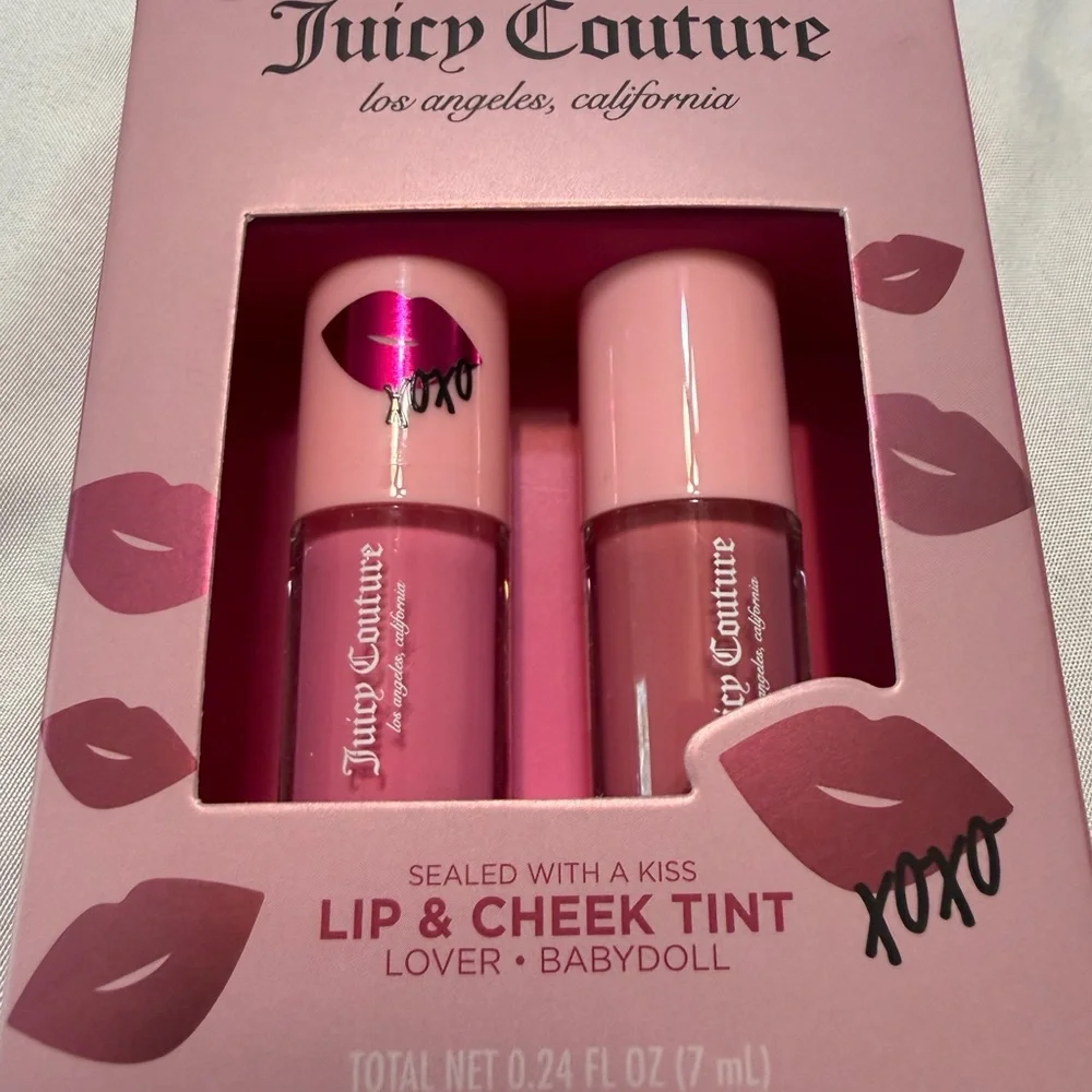 Juicy Couture Lip & Cheek Tint Duo - Pink Shades